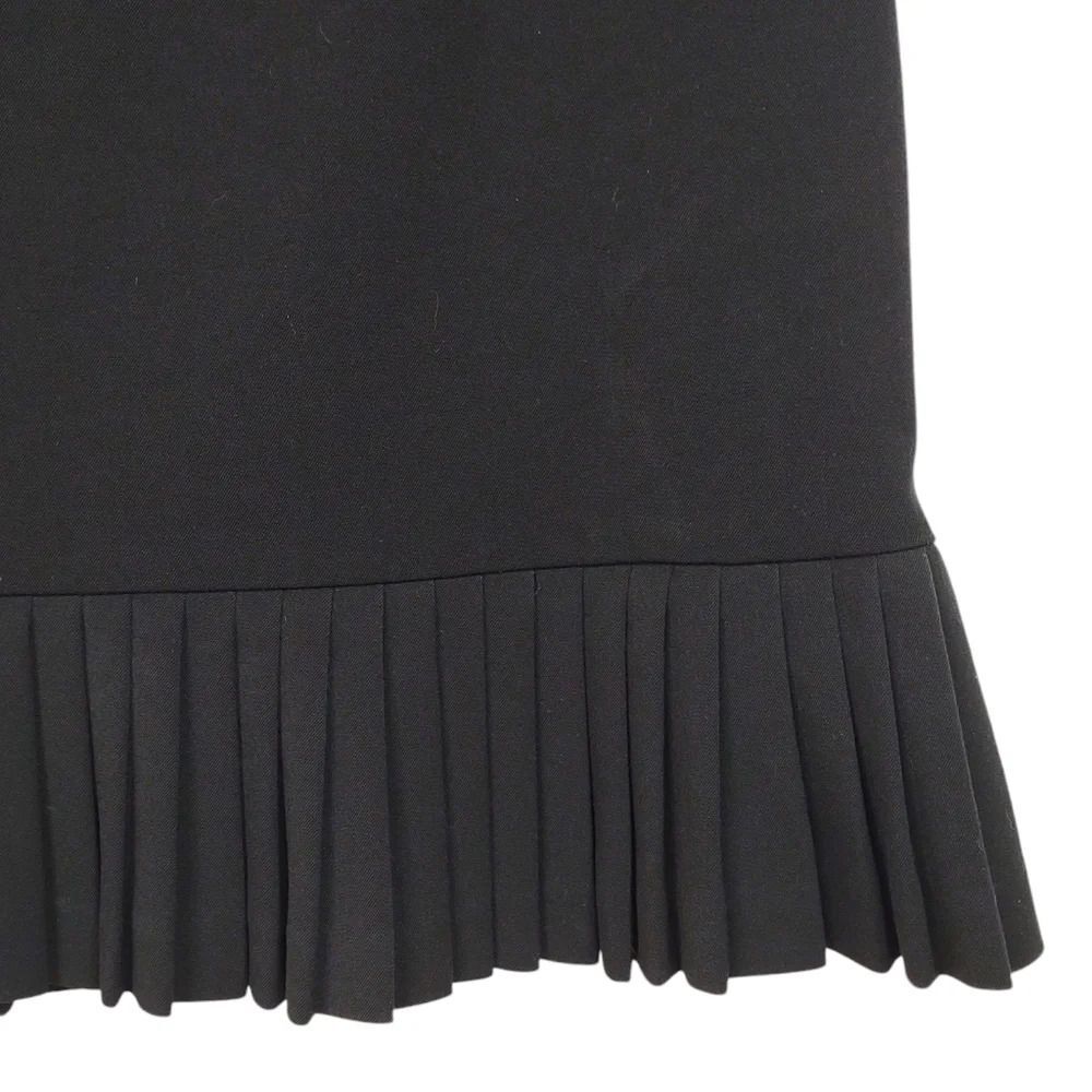 Briggs Skirt Pleated Hem Black size 12 Petite